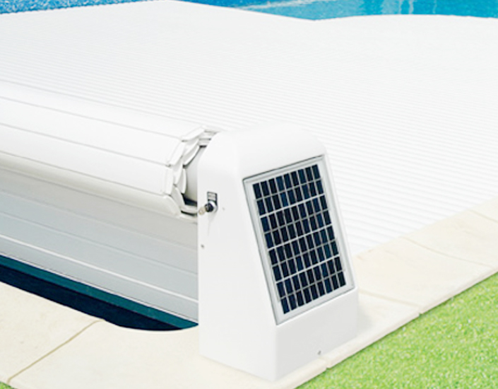 système alimentation solaire piscinee